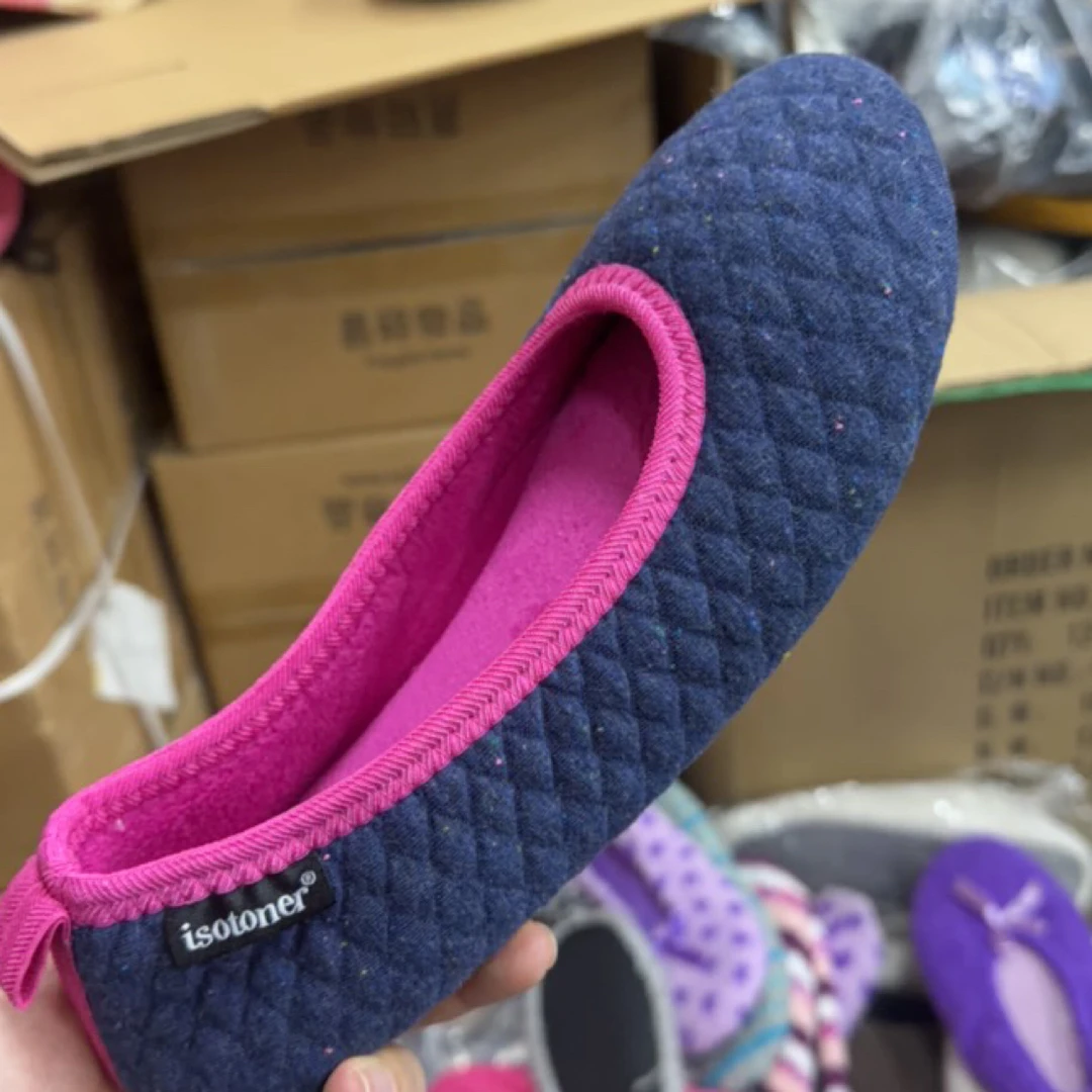 外贸加绒女士包跟棉鞋（脚瘦正码正拍、脚胖往大一码拍）