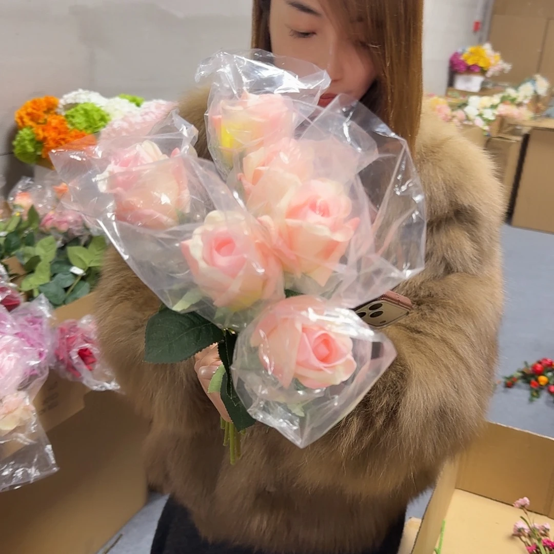 49号「闪购」仿真花，公主请下单