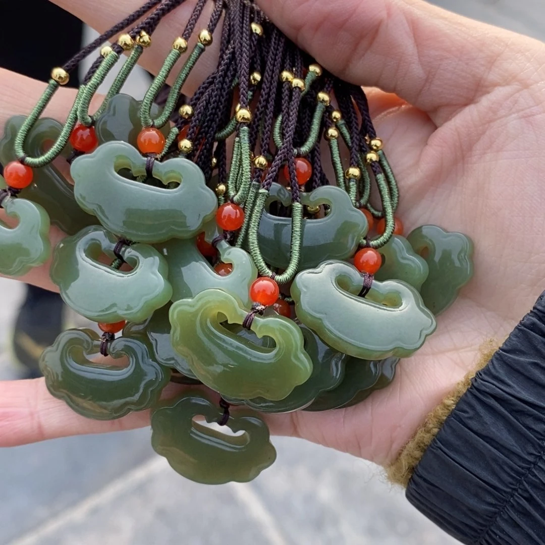 和田玉颈饰未镶嵌多样性发货 拍一发一