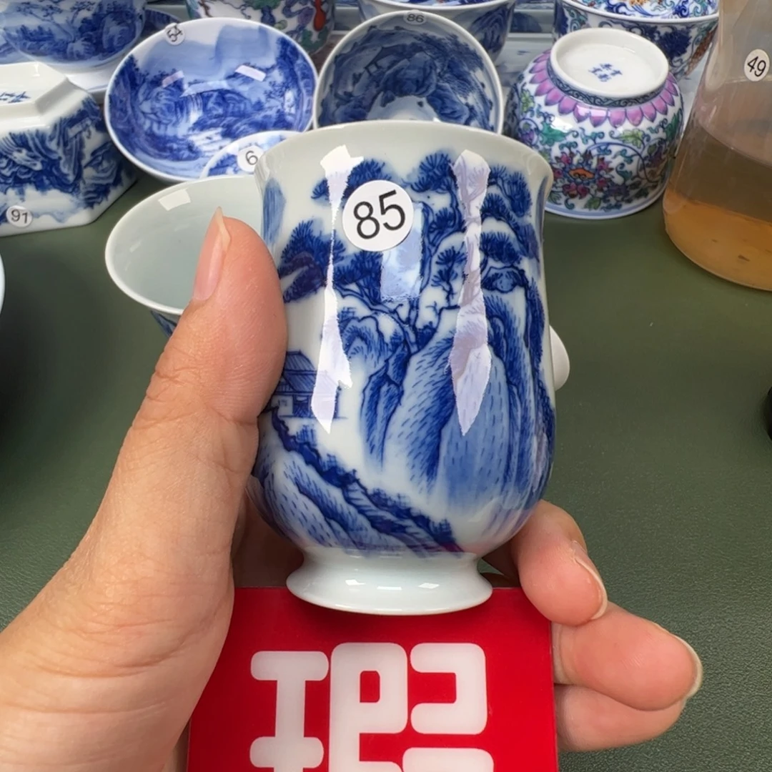 景德镇纯手工纯手绘茶具木木85