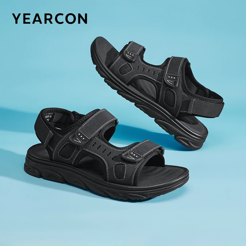 YEARCON/意尔康2025夏季新款户外沙滩鞋凉鞋运动透气鞋男96586W