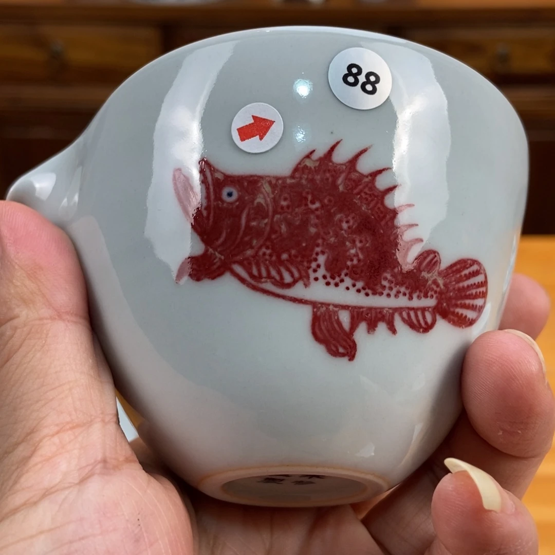 手绘茶具现代制品?****