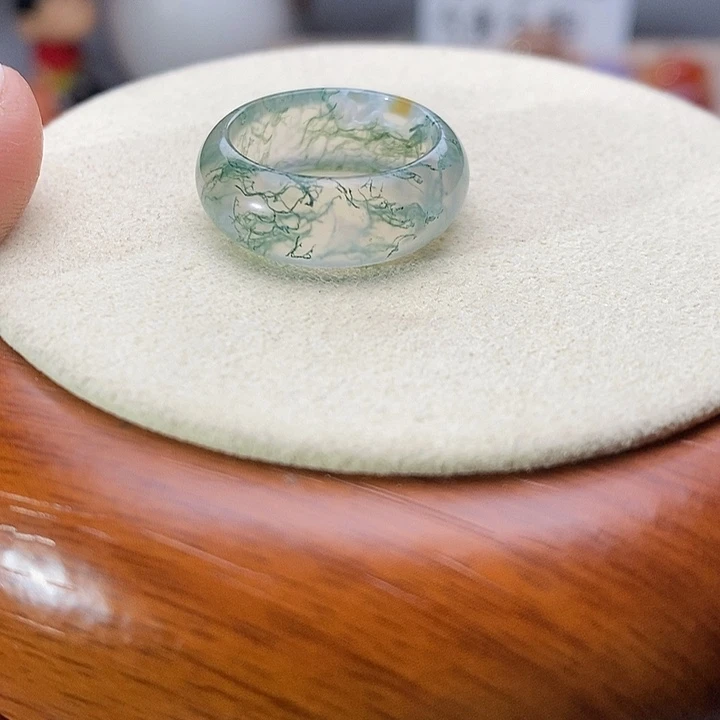 小***）玛瑙/玉髓未镶嵌戒指A 28不退换港14