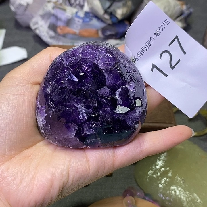 未镶嵌珠宝半成品紫晶