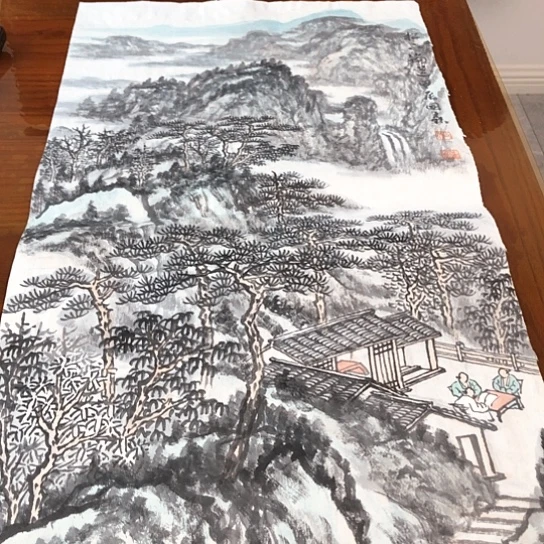 书法洪国森2平尺作品