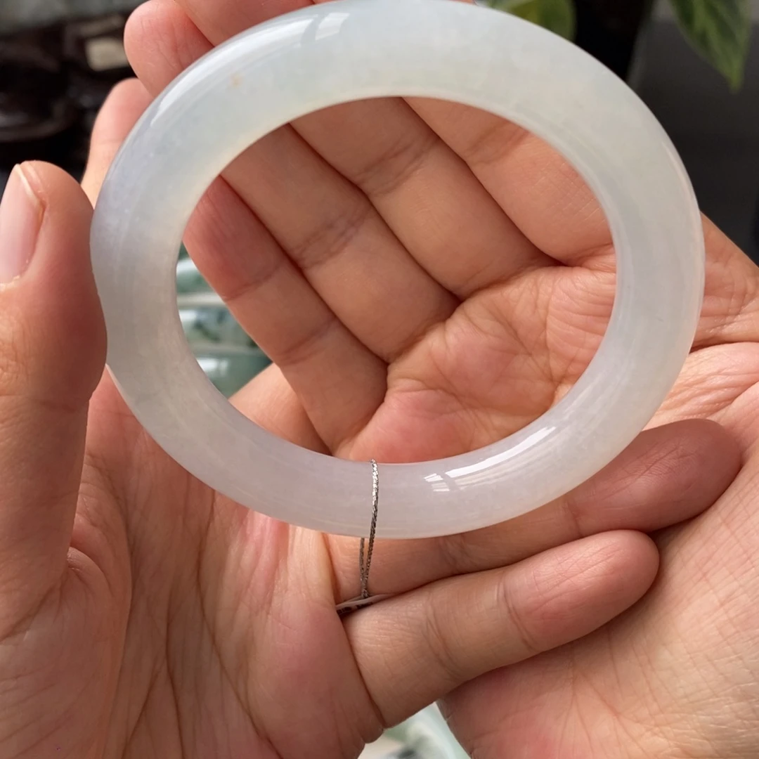 翡翠未镶嵌手镯天然