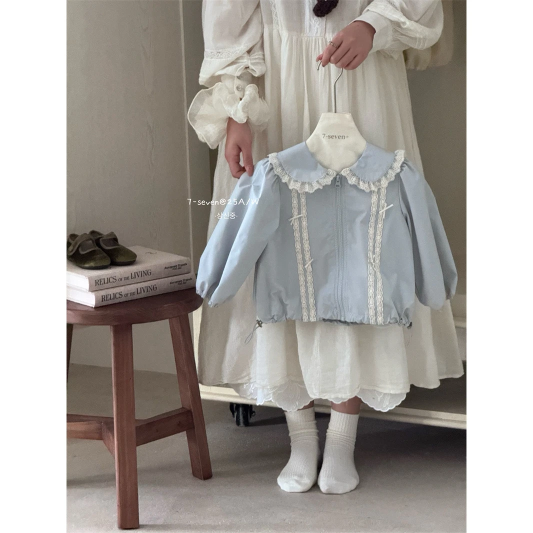 7Seven·25秋~花边翻领拉链外套261（汉服）