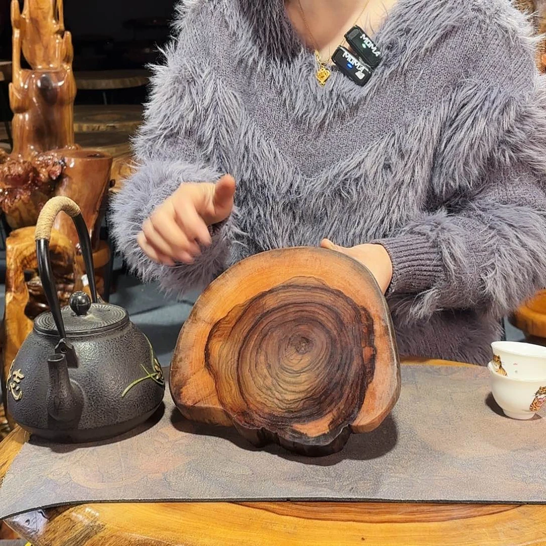 香樟木干泡特纹紫油料