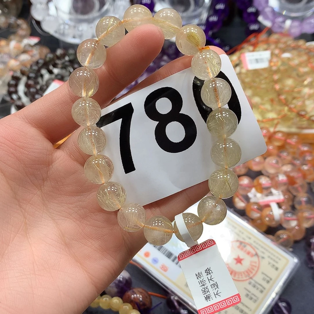 水晶手链未镶嵌天然