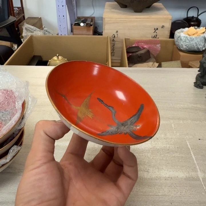 瓷片茶道具工艺品