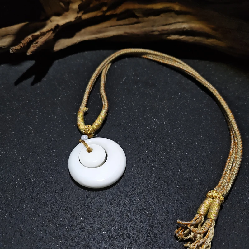 【黑胖珠宝】H1484 贝壳吊坠多样性发其一