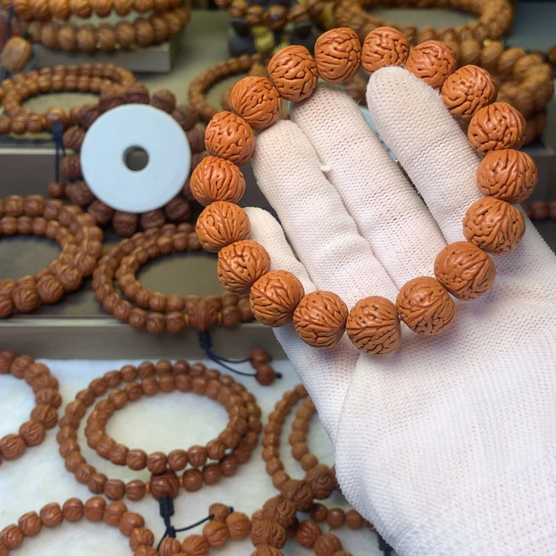 @***松桃核手串秦岭龙纹