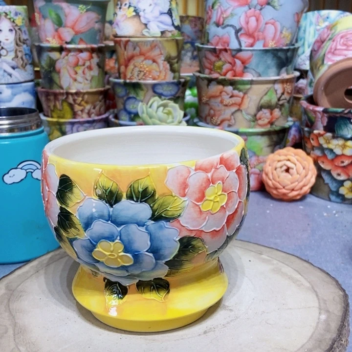 景德镇艺术手绘作品