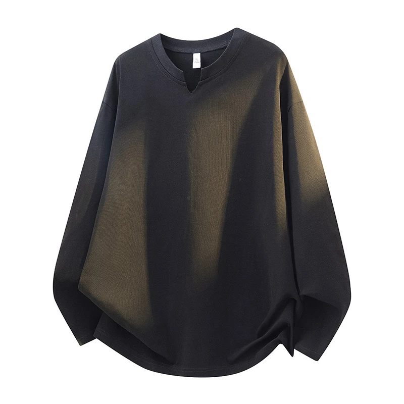 新款男士卫衣帅气舒适柔软潮流百搭长袖T恤圆领卫衣男【HH7911】