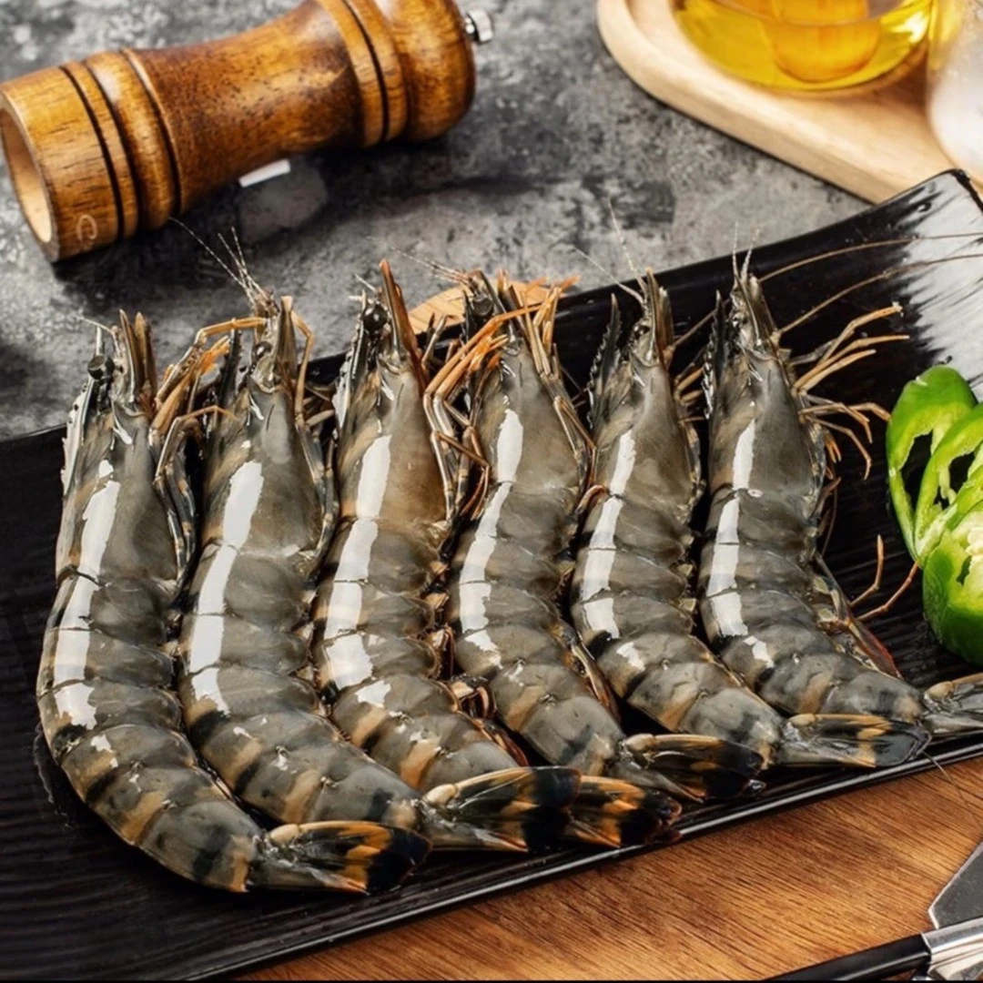 【金泰海鲜】精品超大号黑虎虾16-20规格 1斤称8-10只