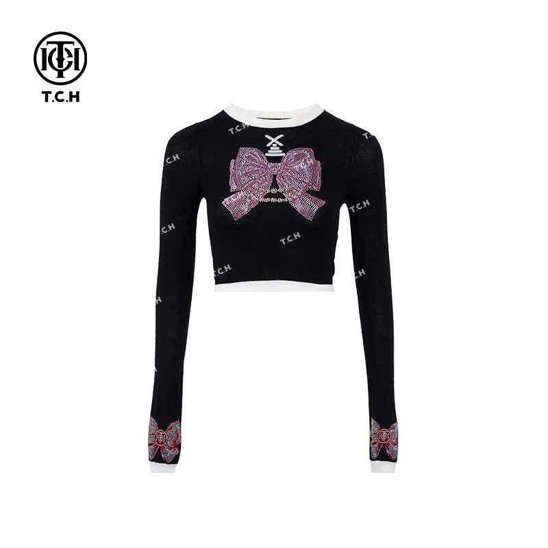 私服-TCH24秋冬新款针织长袖T75A09E5007