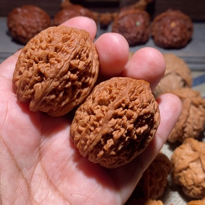 清***行文玩核桃吊坠核桃