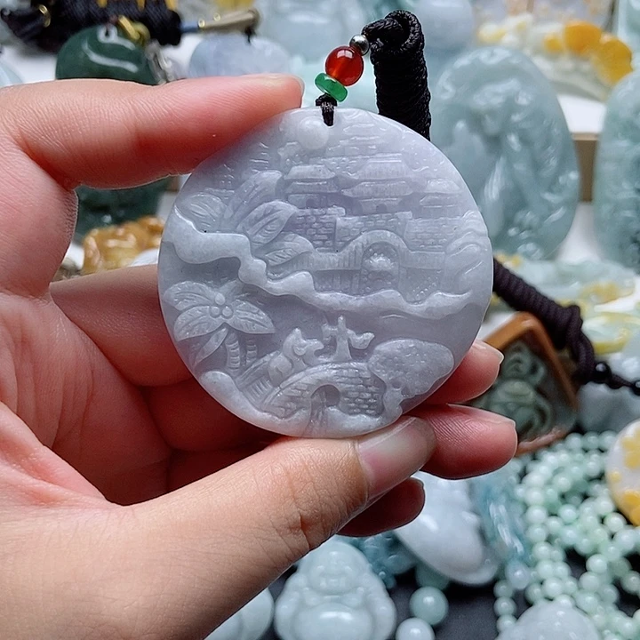 吊坠(不含链)未镶嵌翡翠1