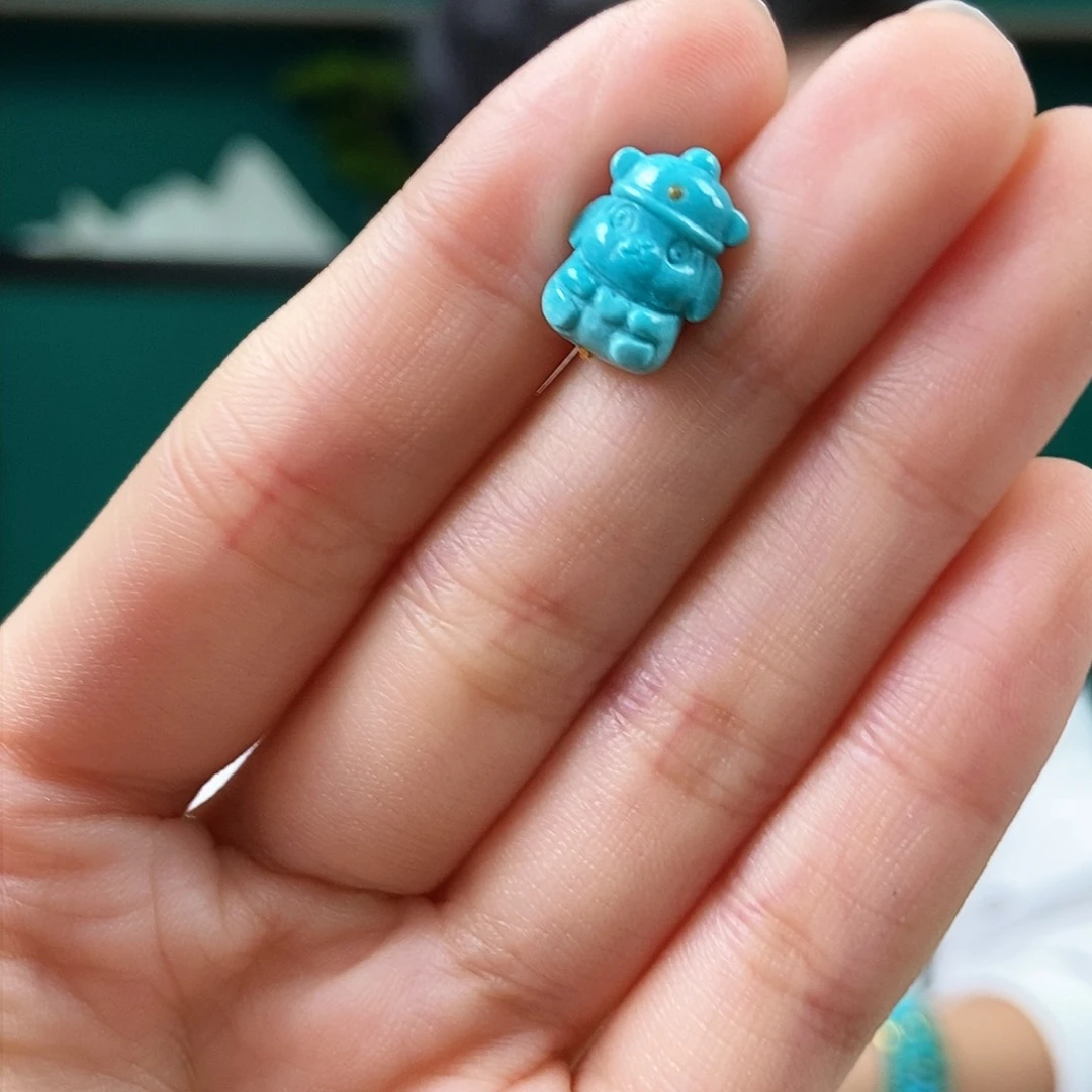 未镶嵌绿松石挂件