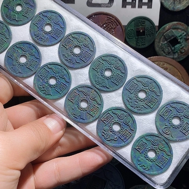 铜现代花钱工艺品工艺品