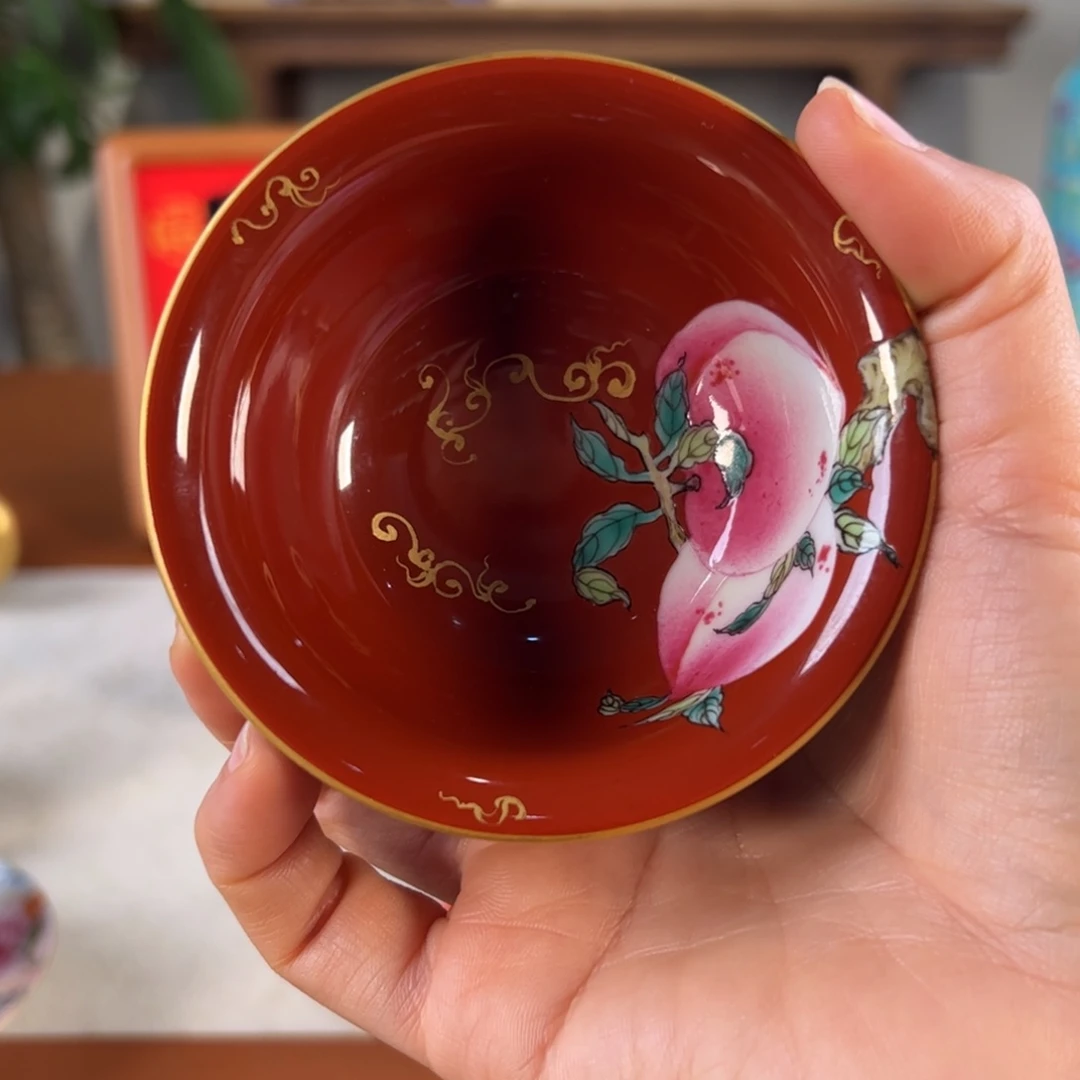 果*?纯手工手绘 高端茶器