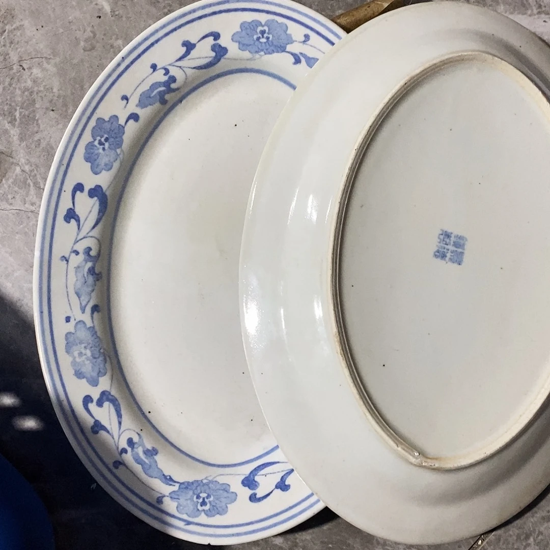摆件陶景德镇陶瓷25公分2个