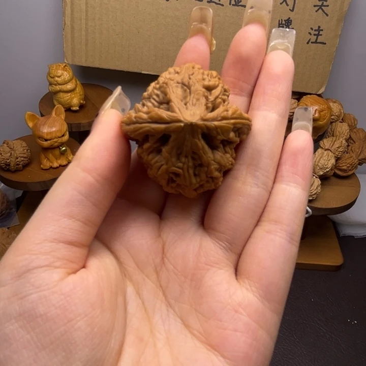 快***恼吊坠桃核南疆单只异型有瑕有磕