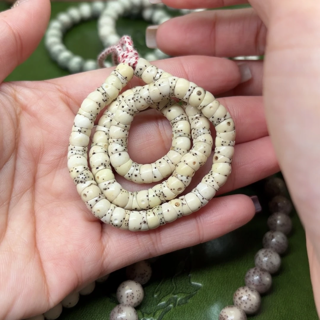 星月菩提手串6mm大肠手持❗️石玉料❗️