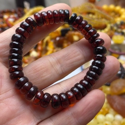 手串琥珀未镶嵌手串