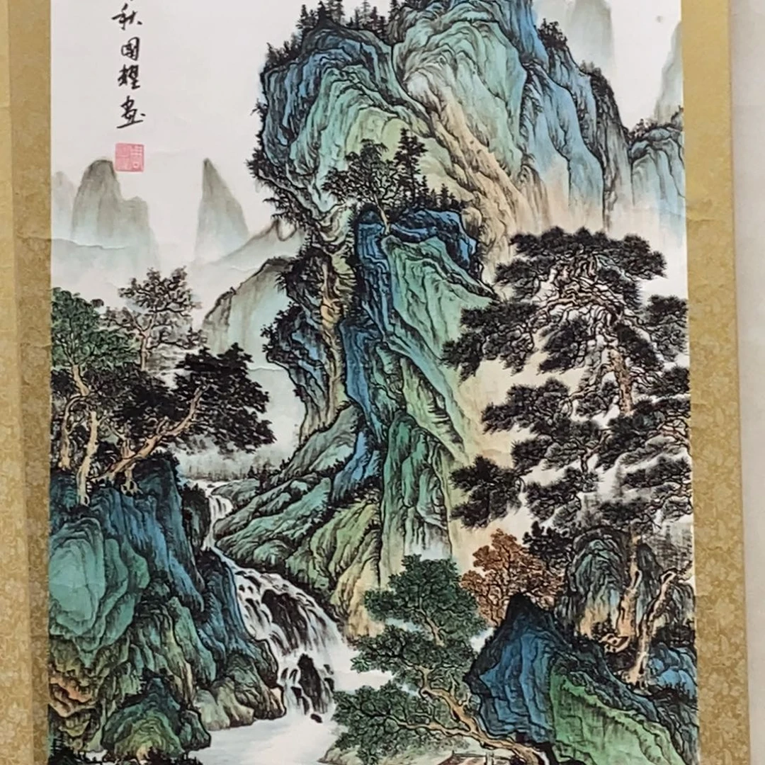 国画老师手笔手绘作品图N