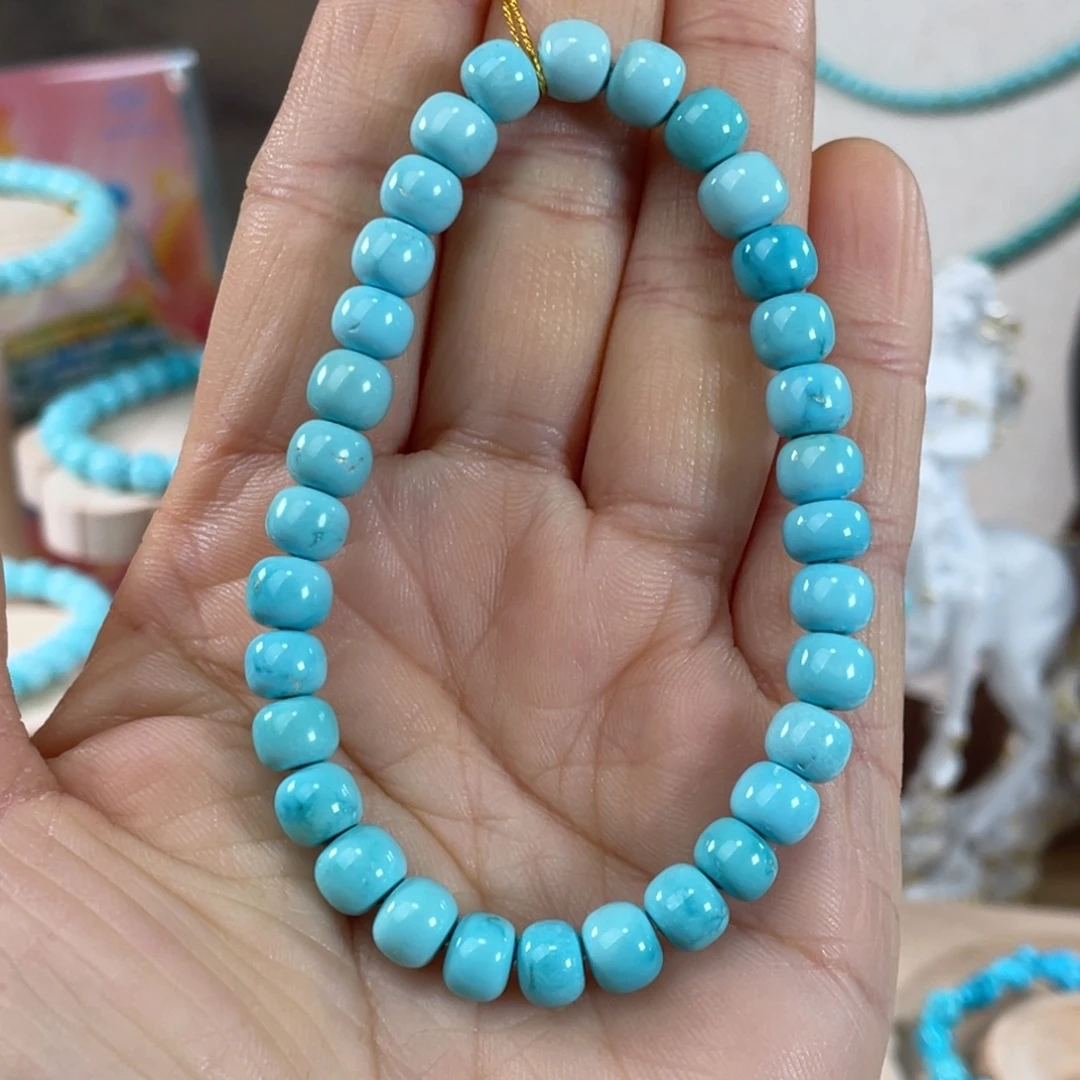 绿松石未镶嵌套链7加