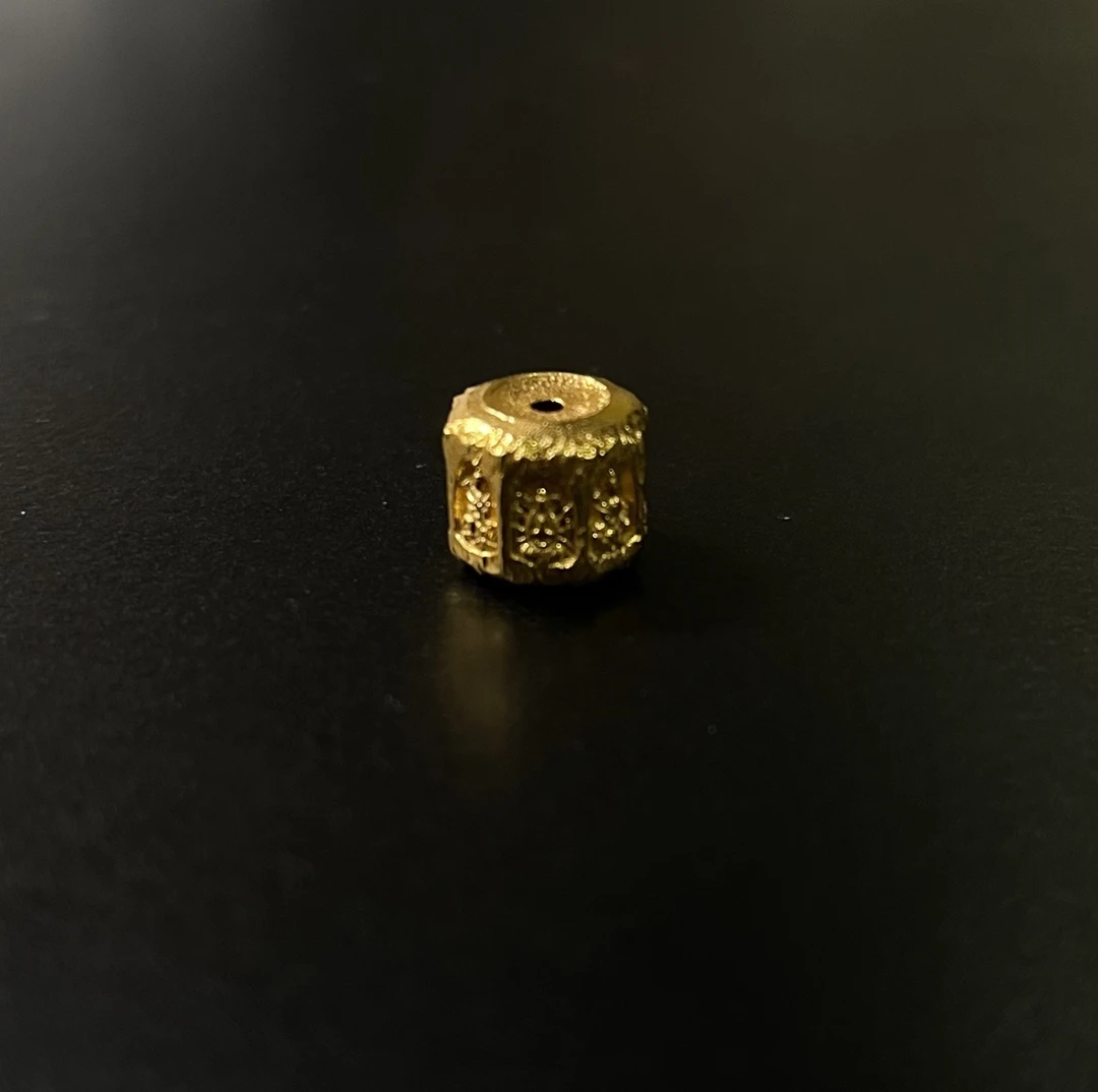 【黄金女一号】18k 10mm八大守护单珠