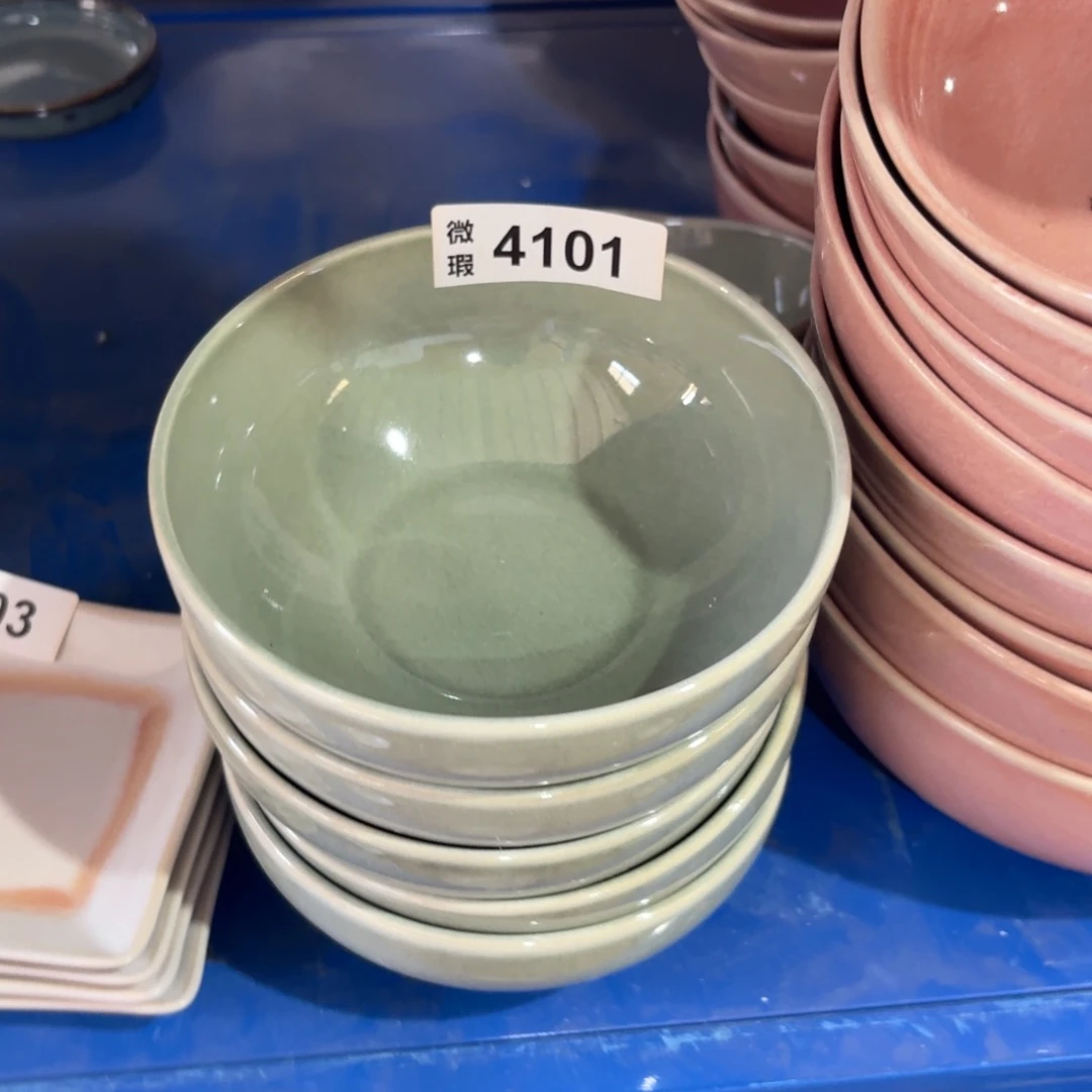 陶瓷4101 微瑕陶瓷餐具1个