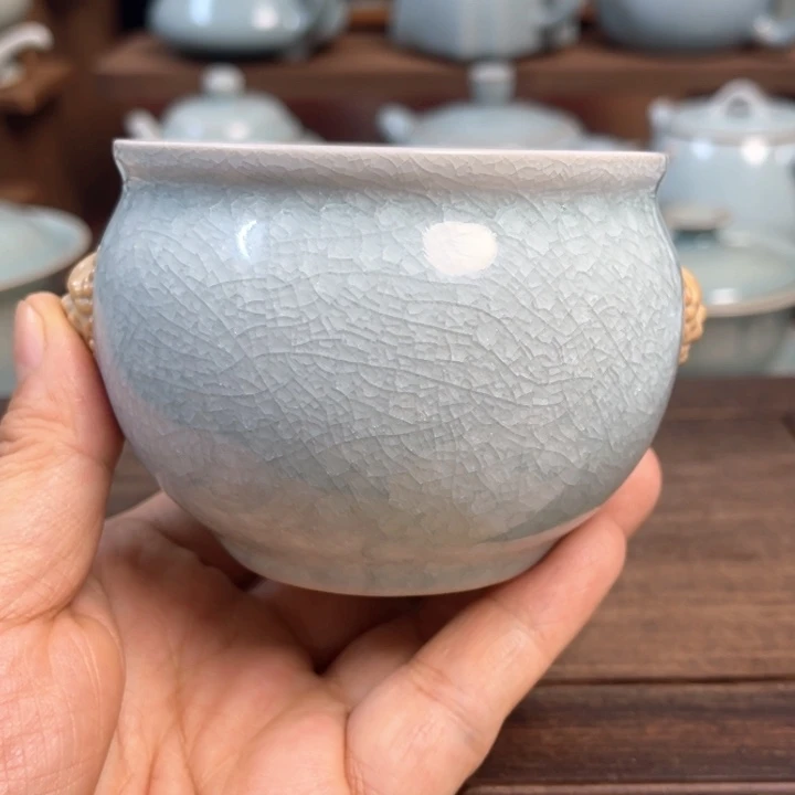 汝州原矿原釉一级杯杯