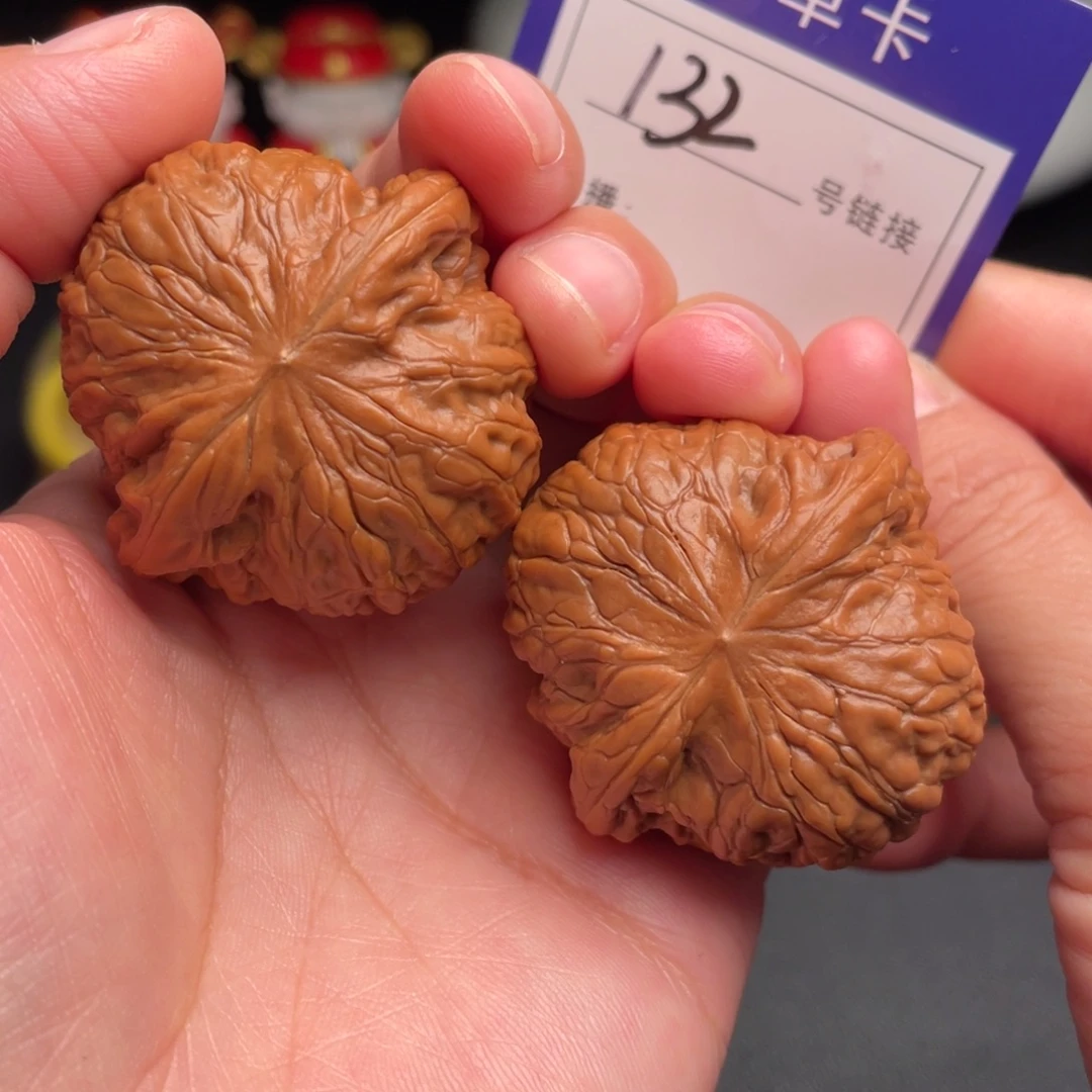 九***生把件文玩核桃铁锤妹妹42全品132号