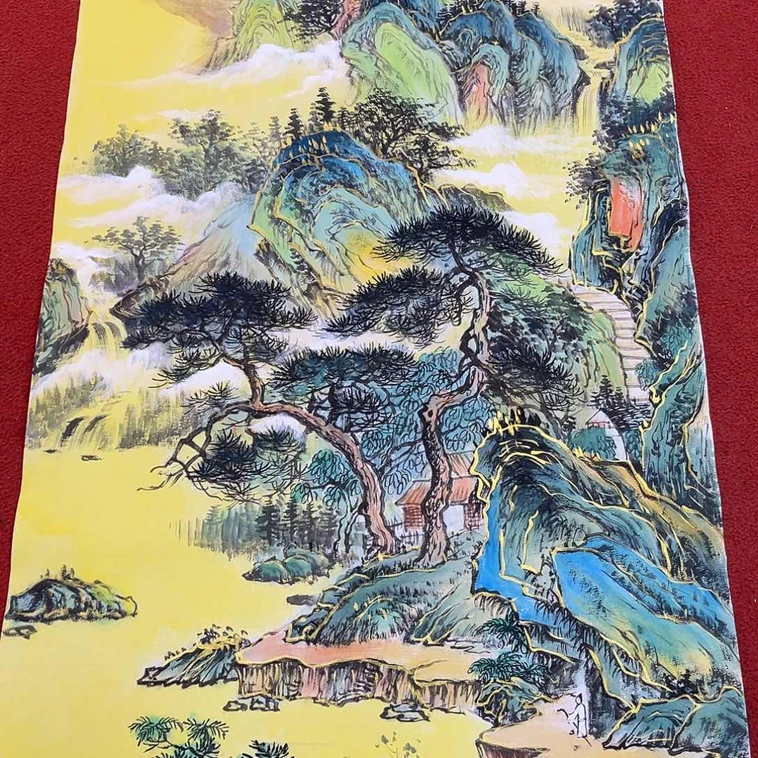 国画手绘国画作品