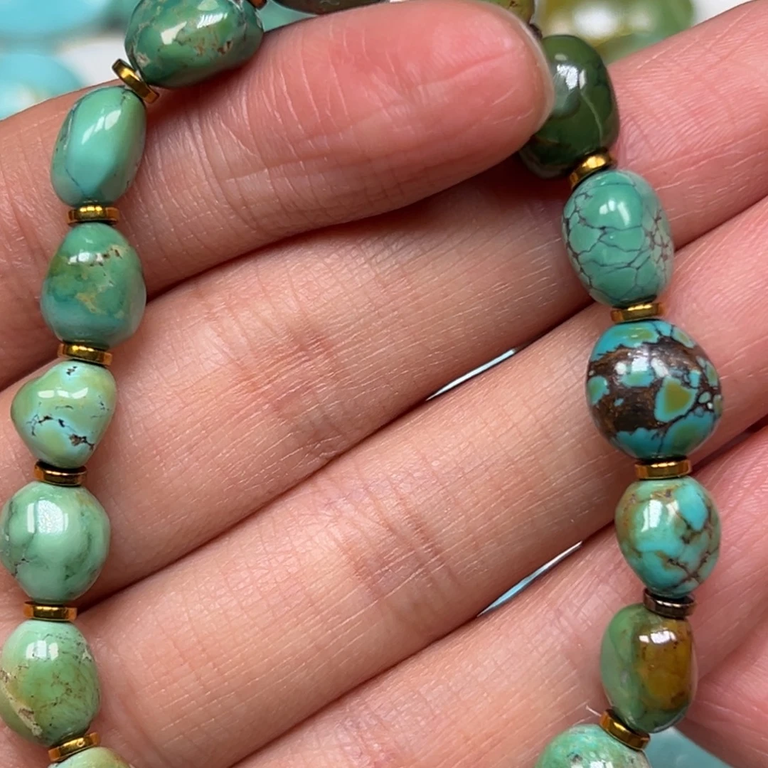 绿松石未镶嵌珠宝奇石