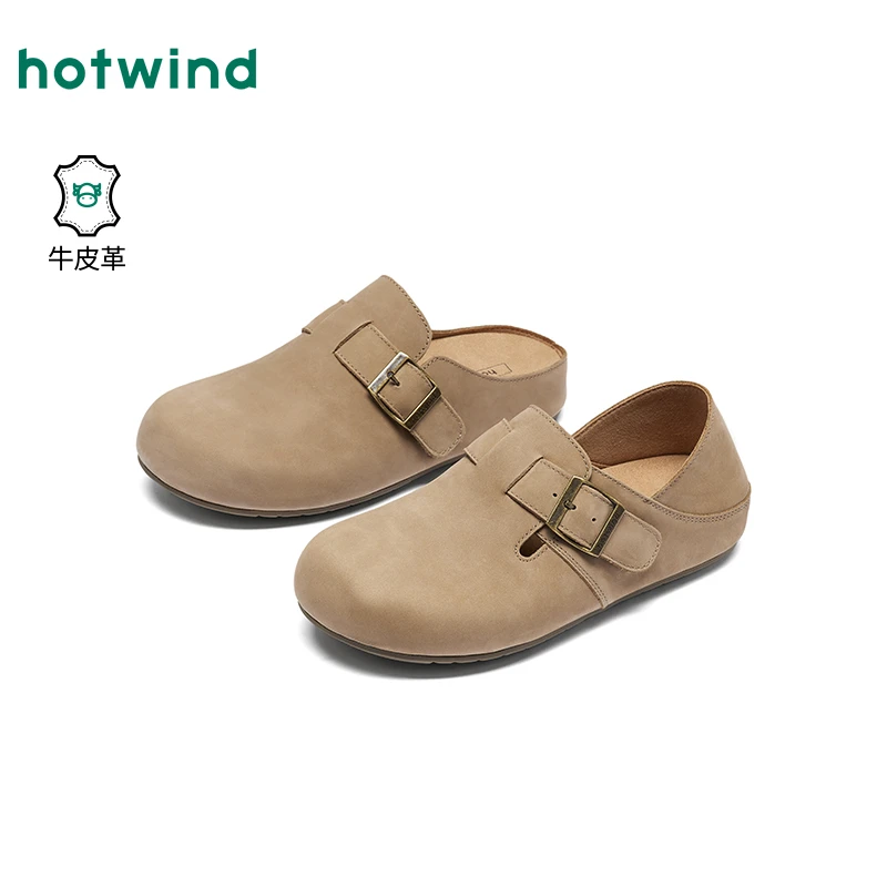 热风2026年春季新款女士时尚勃肯鞋H15W26112