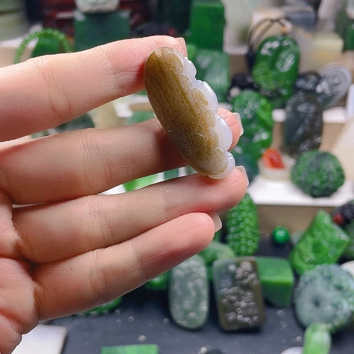 未镶嵌和田玉珠宝半成品