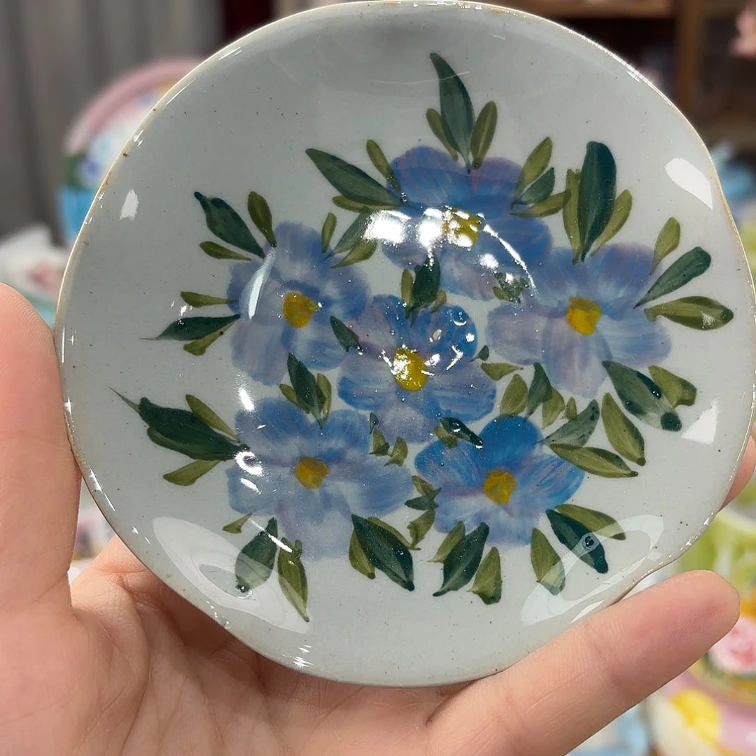 景德镇手绘高温釉下彩陶瓷茶具