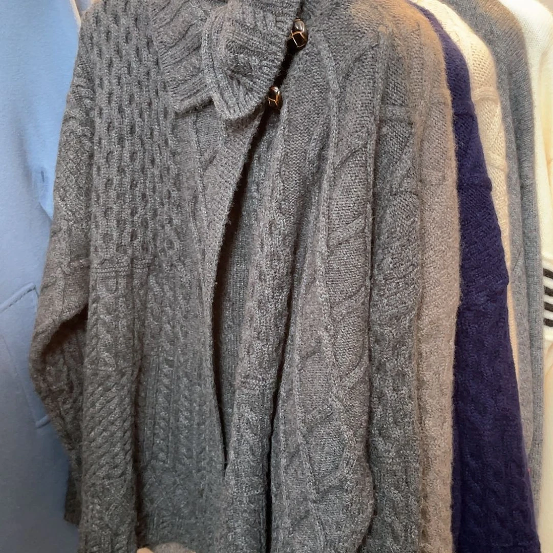 加厚 斗篷款 羊绒衫