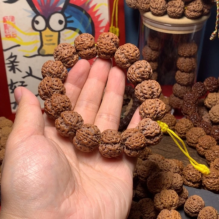 乐***乐金刚菩提手串五瓣梅花扇面尺寸22