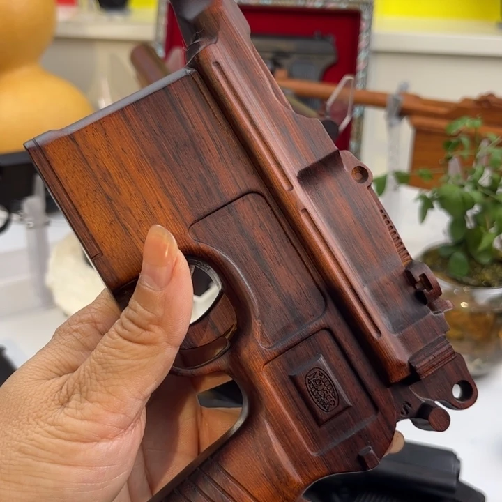 香榧木毛瑟C96犀牛角紫檀