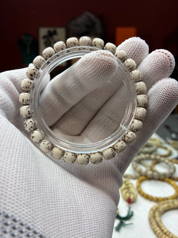 星月菩提手串 单圈老型，原生态海南料，76号