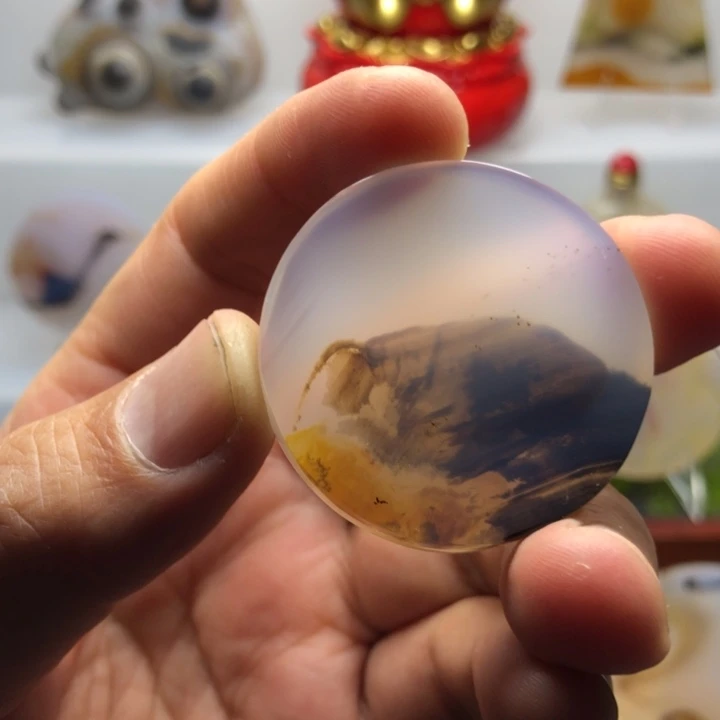 玛瑙/玉髓未镶嵌玛瑙花片
