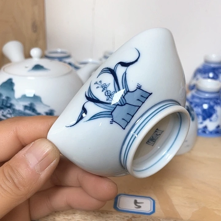 瓷片021 一人直播，看品直播间说序号
