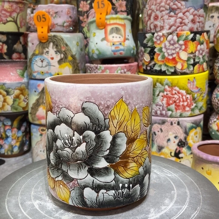 景德镇艺术手绘作品