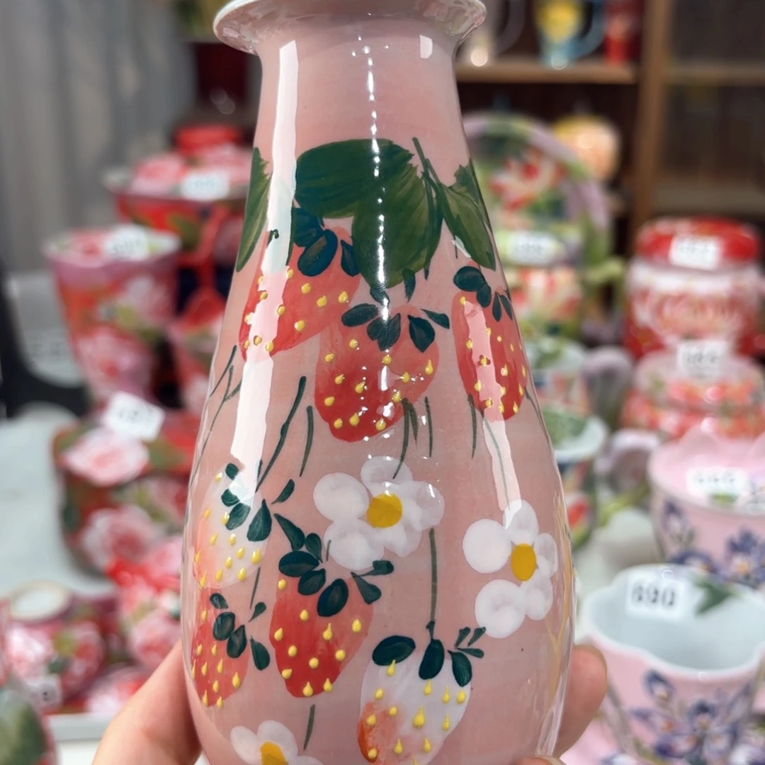 景德镇手绘高温釉下彩陶瓷茶具