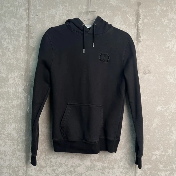 未使用 DIOR/迪奥 S*1/刺绣logo纯色连帽卫衣/15335/JP
