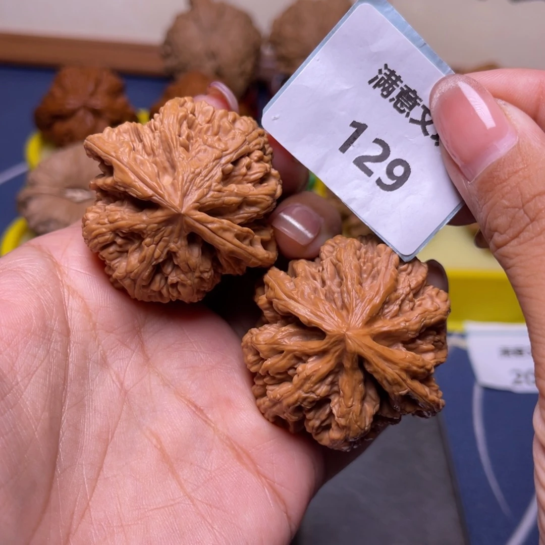 吊坠文玩核桃45大尺粗筋129